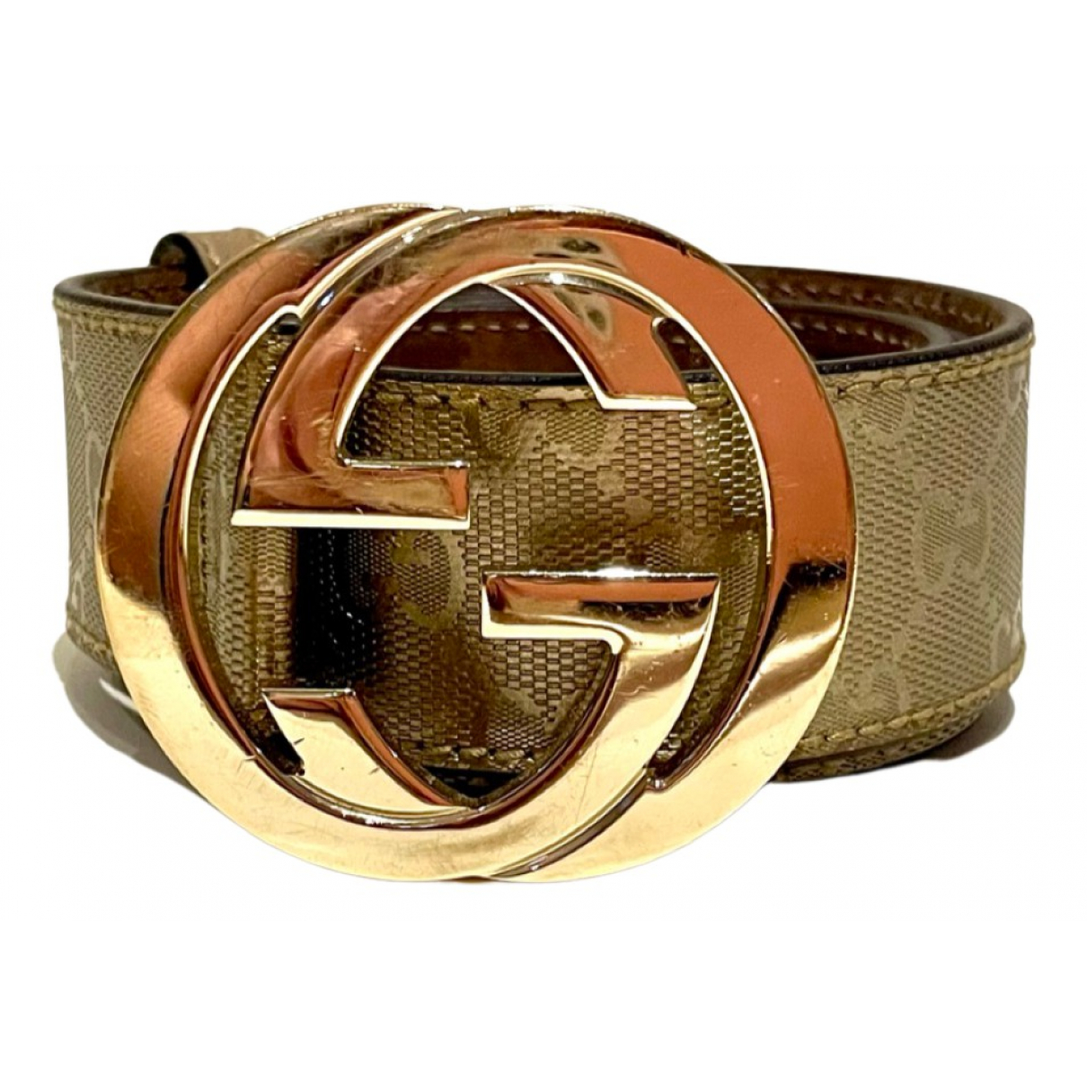 Gg buckle patent leather belt Gucci 